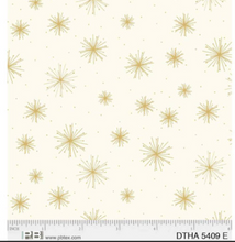 Load image into Gallery viewer, End of Bolt - Deco the Halls - Open Starburst Toss - 1 yd 4"