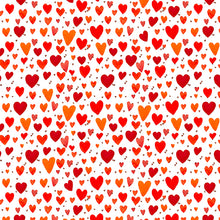Load image into Gallery viewer, Benartex/Contempo - Playful Hearts Pink - 1/2 YARD CUT