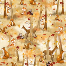 Load image into Gallery viewer, P&B Textiles - Fall Friends - Fall Forest Scenic - 1/2 YARD CUT