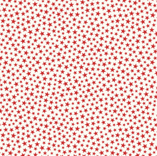Load image into Gallery viewer, Kimberbell - Star-Spangled Beauty - Sparkle Stars Red - 1/2 YARD CUT