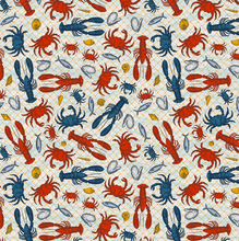 Load image into Gallery viewer, Paintbrush Studios - CANVAS - Sailor's Life for Me - Shellfish Toss - 1/2 YARD CUT