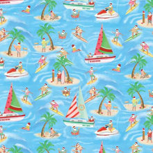 Load image into Gallery viewer, End of Bolt - Santa's Vacation - Santa at Sea - 17"