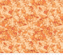 Load image into Gallery viewer, Camelot - Flight of Beauty - Petal Mosaic - Orange - 1/2 YARD CUT