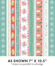 Load image into Gallery viewer, Benartex - Magical Season - Painterly Stripe - 1/2 YARD CUT