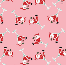 Load image into Gallery viewer, Camelot - North Pole Social Club - Santa Martini - 1/2 YARD CUT