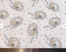 Load image into Gallery viewer, Springs Creative - Nursery Flannel - Baby Dreams - FLANNEL - 1/2 YARD CUT