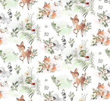 Load image into Gallery viewer, Springs Creative - Nursery Flannel - Nature Baby - FLANNEL - 1/2 YARD CUT