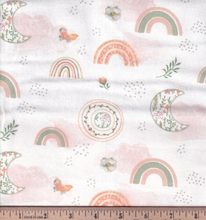Load image into Gallery viewer, Springs Creative - Nursery Flannel - Moon Beam Garden - FLANNEL - 1/2 YARD CUT