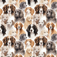 Load image into Gallery viewer, Camelot - Paw & Whisker - Man's Best Friend - 1/2 YARD CUT