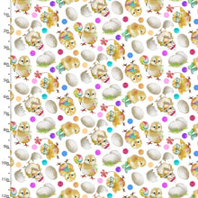 Load image into Gallery viewer, 3 Wishes - Back to the Farm - Chirpy Chicks - 1/2 YARD CUT