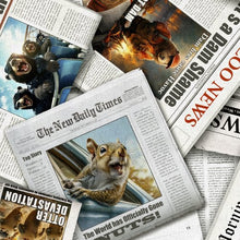Load image into Gallery viewer, 3 Wishes - Please Seat Yourself - Animal Articles - 1/2 YARD CUT