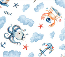 Load image into Gallery viewer, 3 Wishes - Ahoy Mate - Lighthouse Buddies - 1/2 YARD CUT