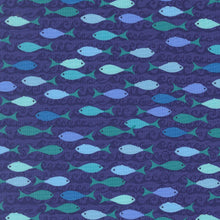 Load image into Gallery viewer, Moda Fabrics - Reef - School of Fish - 1/2 YARD CUT