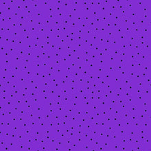 Load image into Gallery viewer, QT Fabrics - Steampunk Halloween 3 - Dot Purple - 1/2 YARD CUT