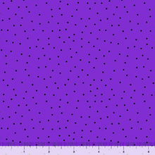 Load image into Gallery viewer, QT Fabrics - Steampunk Halloween 3 - Dot Purple - 1/2 YARD CUT