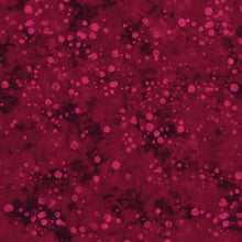Load image into Gallery viewer, Blossom Batiks by RJR Fabrics - Ink Dots Raspberry - 1/2 YARD CUT