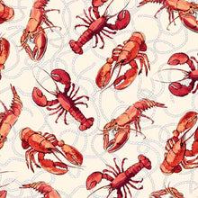 Load image into Gallery viewer, QT Fabrics - This & That VIII - Lobsters - 1/2 YARD CUT