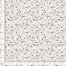 Load image into Gallery viewer, Dear Stella - Hugs N Purrs - Sweet Beans White - 1/2 YARD CUT