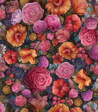 Load image into Gallery viewer, QT Fabrics - Mystical Unicorn - Packed Floral - 1/2 YARD CUT