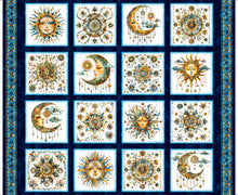 Load image into Gallery viewer, QT Fabrics - Bohemian Sunrise - Celestial Patches Panel - 36"