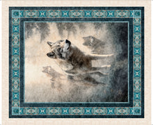 Load image into Gallery viewer, QT Fabrics - Running with the Pack - Wolf Panel - 36"