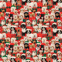 Load image into Gallery viewer, QT Fabrics - Gotta Have It - Christmas Dogs - 1/2 YARD CUT