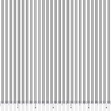 Load image into Gallery viewer, QT Fabrics - Garden at Twilight - Stripe - White - 1/2 YARD CUT