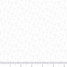 Load image into Gallery viewer, Qt Fabrics - Quilting Illusions - White Crosses - 1/2 YARD CUT