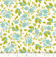 Load image into Gallery viewer, QT Fabrics - Curious Kittycats - Floral - 1/2 YARD CUT