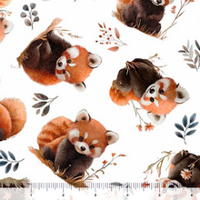 Load image into Gallery viewer, QT Fabrics - Pandaland - Panda Toss - White - 1/2 YARD CUT