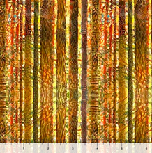 Load image into Gallery viewer, QT Fabrics - Aurora - Tree Bark Stripe - Light Brown - 1/2 YARD CUT