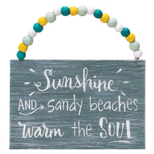 Load image into Gallery viewer, Summer Beaded Hanging Sign