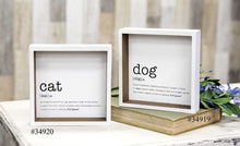 Load image into Gallery viewer, Dog Definition Sign