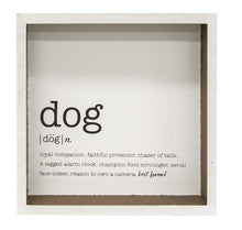 Load image into Gallery viewer, Dog Definition Sign