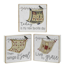 Load image into Gallery viewer, Inspirational Quilt Signs