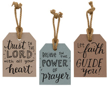 Load image into Gallery viewer, Inspirational Wooden Tag Signs