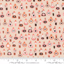Load image into Gallery viewer, Moda Fabrics - Purrs and Boos - Poisons - Moonbeam - 1/2 YARD CUT