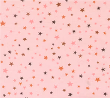 Load image into Gallery viewer, Moda Fabrics - Purrs and Boos - Stars - Pink - 1/2 YARD CUT
