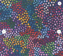 Load image into Gallery viewer, Moda Fabrics - Soulstice - Treasure Abstract Mosaic Navy - 1/2 YARD CUT