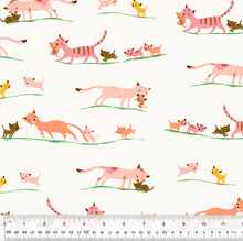 Load image into Gallery viewer, Windham Fabrics - Heather Ross Studio Edit - Marching Cats - 1/2 YARD CUT
