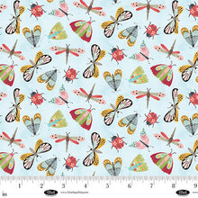 Load image into Gallery viewer, Blank Quilting - Natures Symphony - Butterflies, Dragonflies and Ladybugs - 1/2 YARD CUT