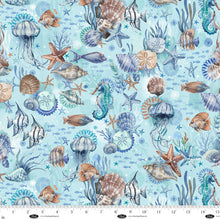 Load image into Gallery viewer, Blank Quilting - Seatopia - Underwater Scene - 1/2 YARD CUT