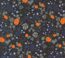 Load image into Gallery viewer, Moda Fabrics - Coven - Rose Small Garden Floral - Onyx - 1/2 YARD CUT