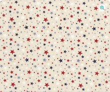Load image into Gallery viewer, Wilmington Prints - Founding Glory - Star Toss Cream - 1/2 YARD CUT