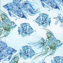 Load image into Gallery viewer, In the Beginning - Wonders of the Ocean - Fish - 1/2 YARD CUT