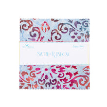 Load image into Gallery viewer, Riley Blake - Expressions Batiks - Swirl the Rainbow - 5” Stacker