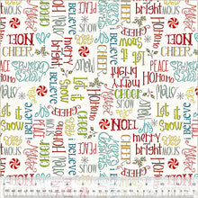 Load image into Gallery viewer, Windham Fabrics - A Very Terri Christmas - Seasons Greetings - 1/2 YARD CUT