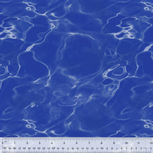 Load image into Gallery viewer, Windham Fabrics - Deep Sea - Living Water - Ocean Blue - 1/2 YARD CUT