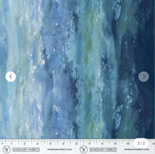 Load image into Gallery viewer, Windham Fabrics - Ocean Life - Serene - Blues - 1/2 YARD CUT