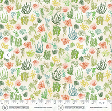 Load image into Gallery viewer, Windham Fabrics - Ocean Life - Reef - Ivory - 1/2 YARD CUT